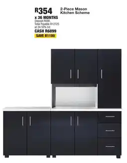 2-Piece Mason Kitchen Scheme