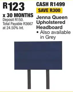 OK Furniture Jenna Queen Upholstered Headboard offer