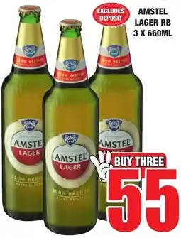 Boxer Liquors Amstel lager rb offer