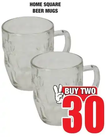 Boxer Liquors Home square beer mugs offer