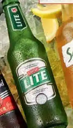 Checkers Liquor Shop Castle Lite Beer NRB offer