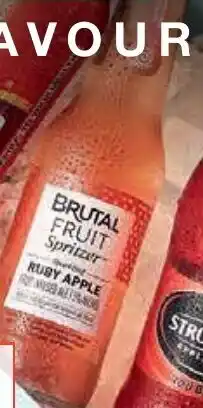 Checkers Liquor Shop Brutal Fruit Ruby Apple/ Litchi Sèche Sparkling Spritzer NRB offer