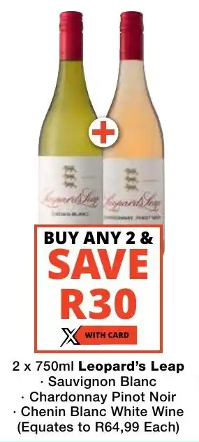 Checkers Liquor Shop Leopard's Leap Sauvignon Blanc offer