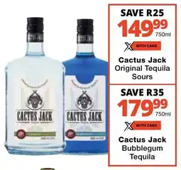 Checkers Liquor Shop Cactus Jack Original Tequila Sours offer