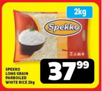 Usave Spekko long grain parboiled white rice offer