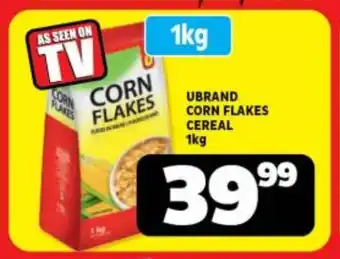 Usave Ubrand corn flakes cereal offer