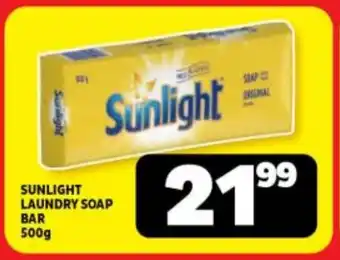 Usave Sunlight laundry soap bar offer