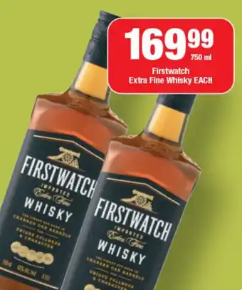 OK Liquor Firstwatch Extra Fine Whisky offer