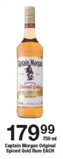 OK Liquor Captain Morgan Original Spiced Gold Rum offer