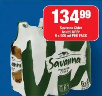 OK Liquor Savanna Cider Asstd. NRB offer