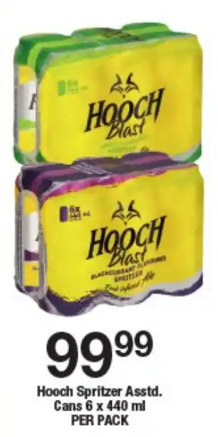 OK Liquor Hooch Spritzer Asstd. Cans offer