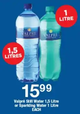 OK Liquor Valpré Still Water or Sparkling Water offer