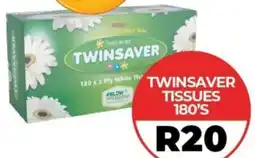 1UP Twinsaver tissues offer