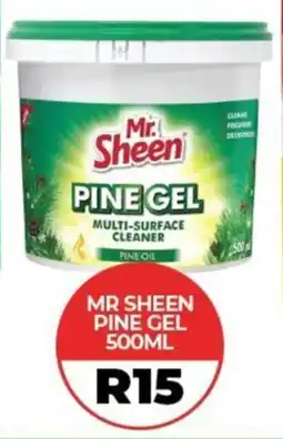 1UP Mr sheen pine gel offer