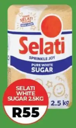 1UP Selati white sugar offer