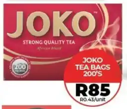 1UP Joko tea bags offer