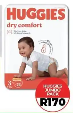 1UP Huggies jumbo pack offer