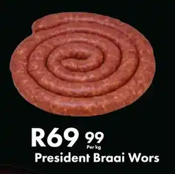 President Hyper President Braai Wors offer