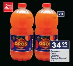 President Hyper Brookes Oros Original Orange Squash offer