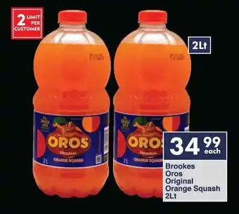 President Hyper Brookes Oros Original Orange Squash offer