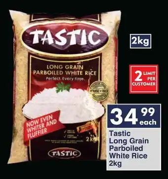 President Hyper Tastic Long Grain Parboiled White Rice offer