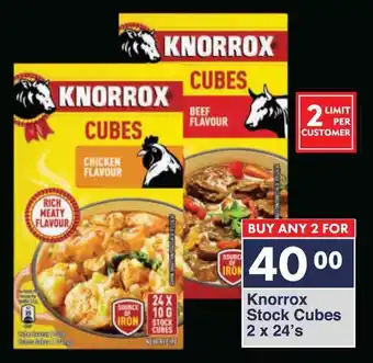 President Hyper Knorrox Stock Cubes offer