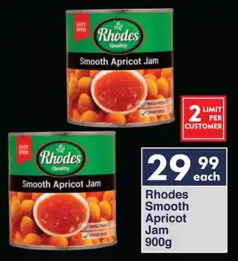 President Hyper Rhodes Smooth Apricot Jam offer