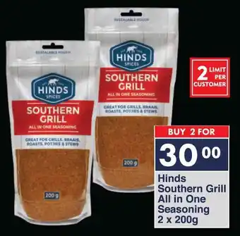 President Hyper Hinds Southern Grill All in One Seasoning offer