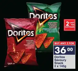 President Hyper Doritos Savoury Snack offer