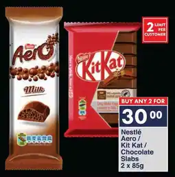 President Hyper Nestlé Aero/ Kit Kat/ Chocolate Slabs offer