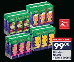 President Hyper Rhodes Nectar offer