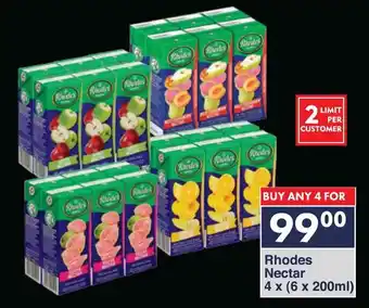 President Hyper Rhodes Nectar offer