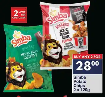 President Hyper Simba Potato Chips offer