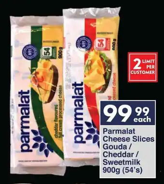 President Hyper Parmalat Cheese Slices Gouda/ Cheddar/ Sweetmilk offer