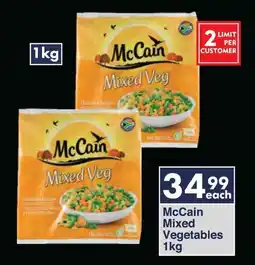 President Hyper McCain Mixed Vegetables offer