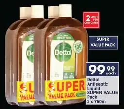 President Hyper Dettol Antiseptic Liquid offer