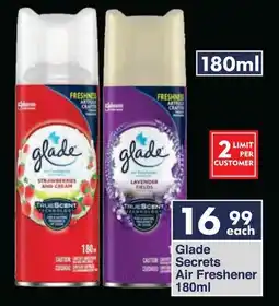 President Hyper Glade Secrets Air Freshener offer