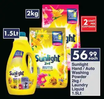 President Hyper Sunlight Hand/Auto Washing Powder/ Laundry Liquid offer