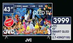 President Hyper JVC 43" SMART QLED TV offer