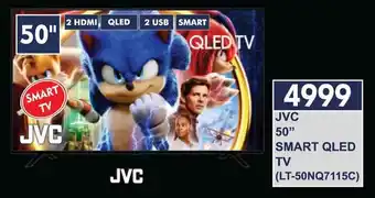 President Hyper JVC 50" SMART QLED TV offer