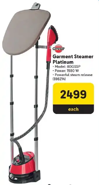 Makro GENESIS Garment Steamer Platinum offer