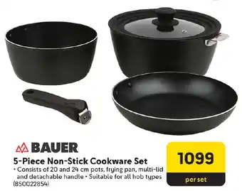 Makro BAUER Non-Stick Cookware Set offer