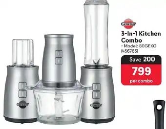 Makro GENESIS 3-In-1 Kitchen Combo offer