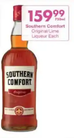 President Liquor Southern Comfort Original/Lime Liqueur Each offer