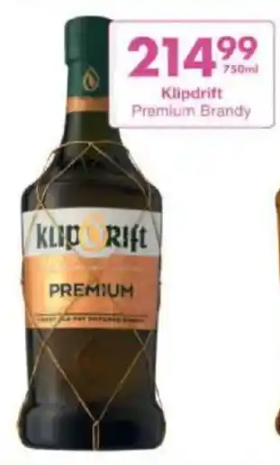 President Liquor Klipdrift Premium Brandy offer