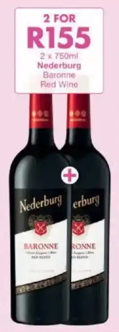 President Liquor Nederburg Baronne Red Wine offer