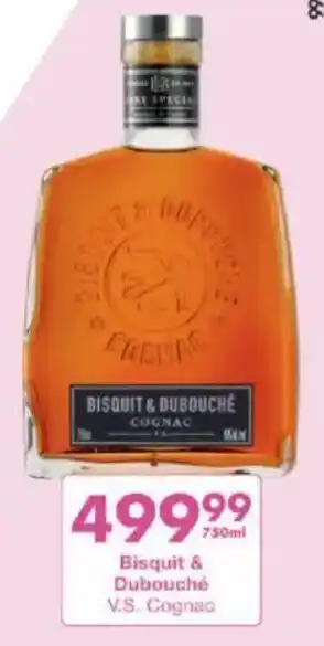 President Liquor Bisquit & Dubouché V.S. Cognac offer