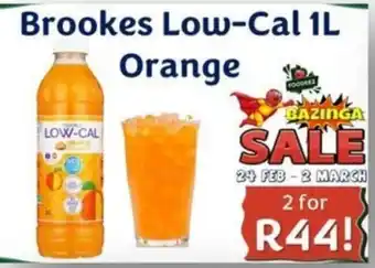 Foodeez Brookes Low-Cal Orange offer