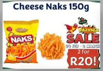 Foodeez Cheese Naks offer