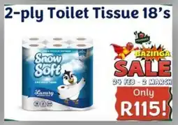 Foodeez 2-ply Toilet Tissue offer